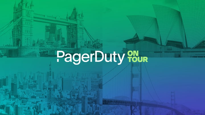 Get leading-edge insights from our leadership and customers at PagerDuty on Tour